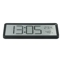 Electronic Clock Digital Wall Clock Time Temperature Can Be Hung Or Stood Creative Humidity Display LCD Screen Digital Modern
