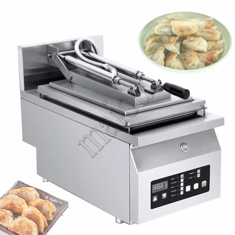 Automatic Japan Fried Gyoza Cooker Dumpling Pan Electric Fried Fryer Grill Stir Frying Cooking Cooker Machines