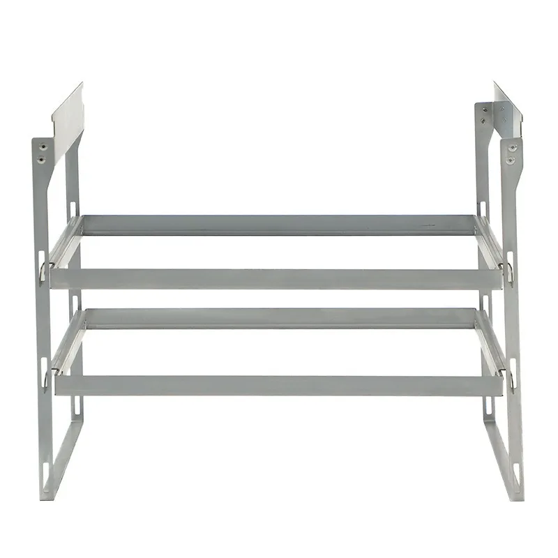 Imagem -05 - Exterior Camping Rack Cesta de Drenagem Churrasco Rack Igt Aço Inoxidável Tabletop Design de Tamanho Grande Aço Inoxidável