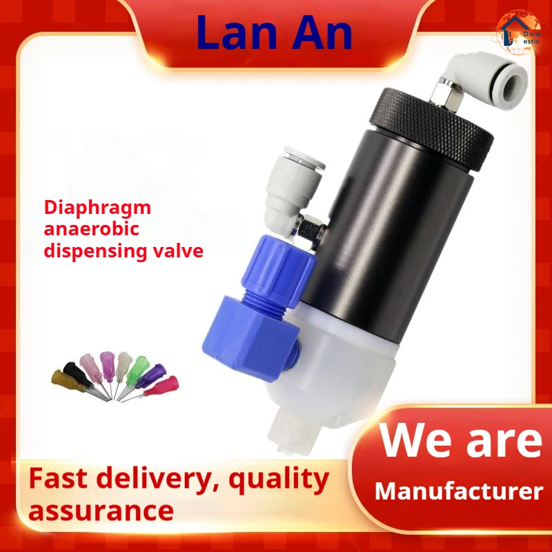 LA-70 Anaerobic Adhesive Valve 502 Quick Drying Adhesive Precision Diaphragm Single Action Dispensing Valve Accessories