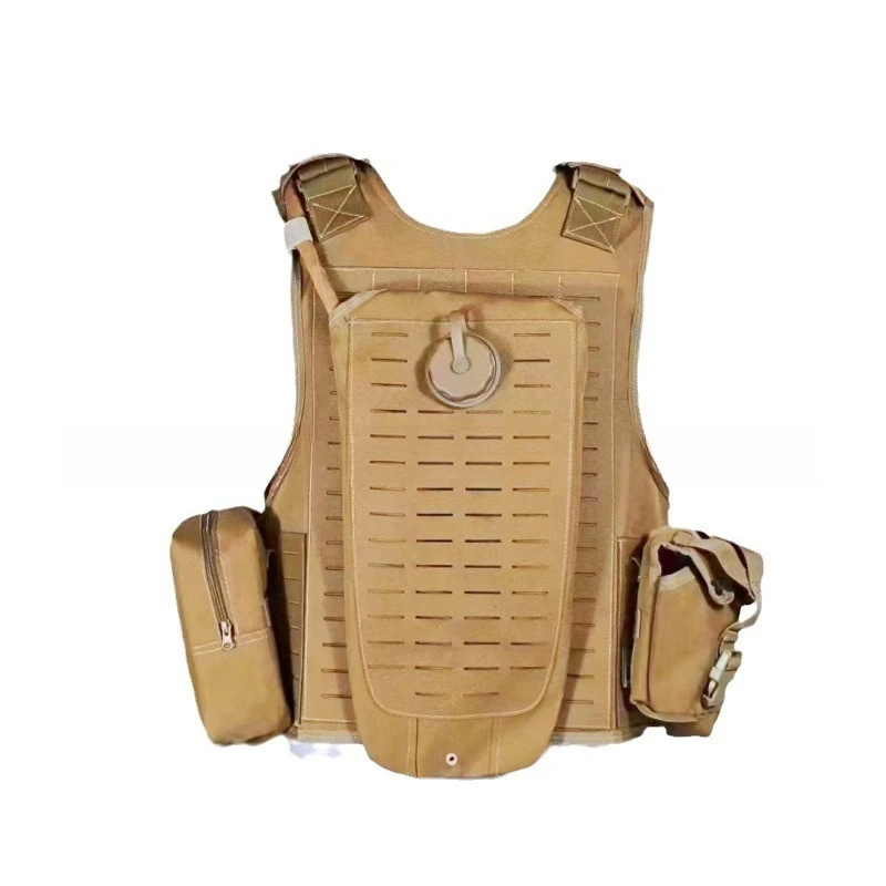 Forest fire vest, fire fighting flame retardant Oxford, outdoor rescue, multi-purpose vest