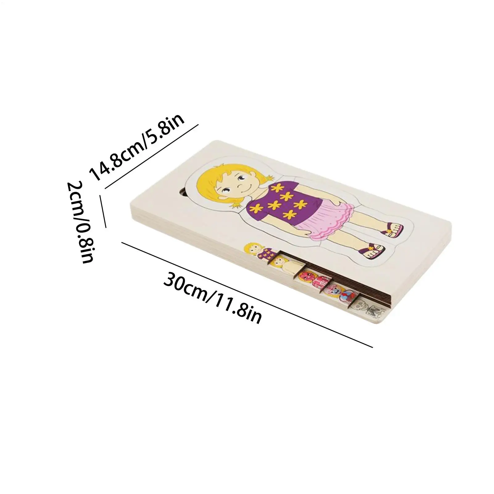 Lichaamspuzzels voor peuters Houten puzzels van het menselijk lichaam voor peuters Thuis Educatief School Anatomie Leerspel voor kleuters Jongens Meisjes