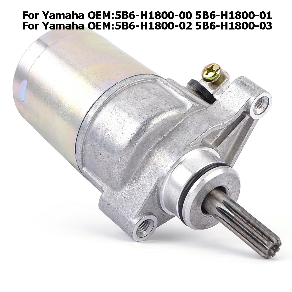 Motor de Arranque para Motocicleta Bajaj V12 V15 16-18, Compatible con Yamaha TT-R110E TTR110E 2008-2025 TT-R110EX TTR110EX TT-R110EY TTR110EY