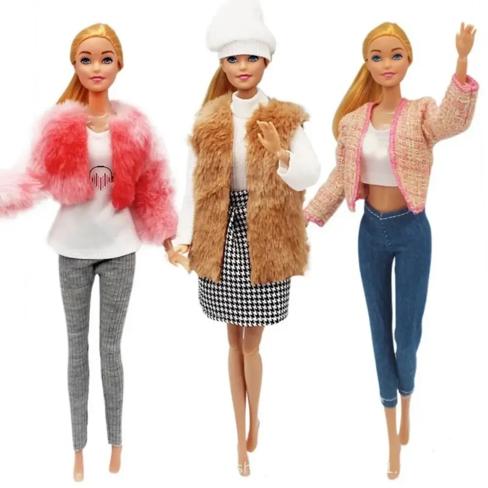 

1 Set 1/6 Doll Pants Clothes Party Dress Doll Accessories Fashion Casual Suit Clothes for 30cm Barbies Doll