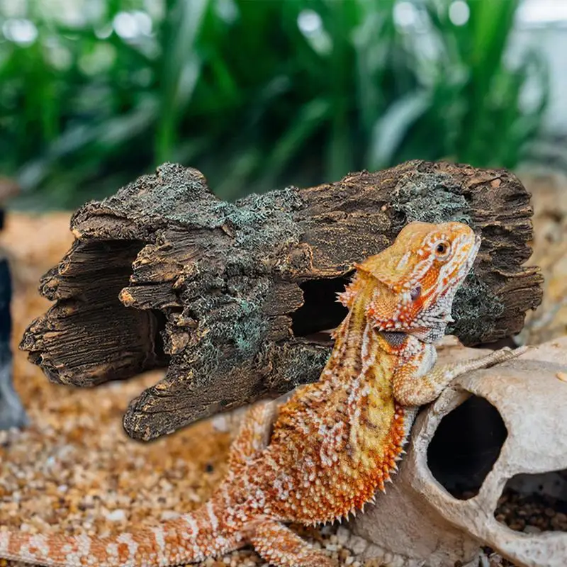 Immagine 7: Rettile nascondi grandi Cave rettile Hideouts Cave Habitat Shelter Decor per serpenti tartaruga lucertole pesce anfibi piccoli animali