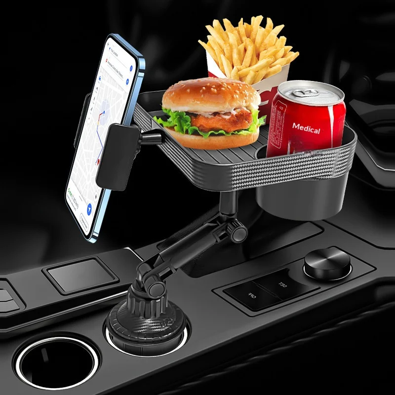New Car Dinner Plate Tray Cup Holder Car Central Control Water Cup Holder Storage Rack Car Tray Storage Dinner Plate Storage