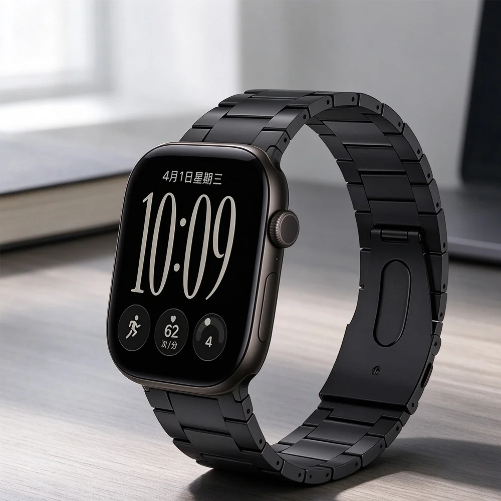 Titanium Metal Strap For Apple Watch Ultra 4 3 2 49mm 12-11-10 42/46mm 9 8 7 45/41mm Lightweight Wristband iWatch 6 5 SE 44/40mm