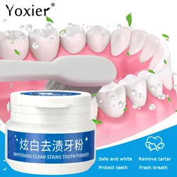 Teeth Whitening Powder Toothpaste Dental Bright Tooth Cleaning Stains Oral Hygiene Remove Plaque Tooth Refreshing Breath 30g
