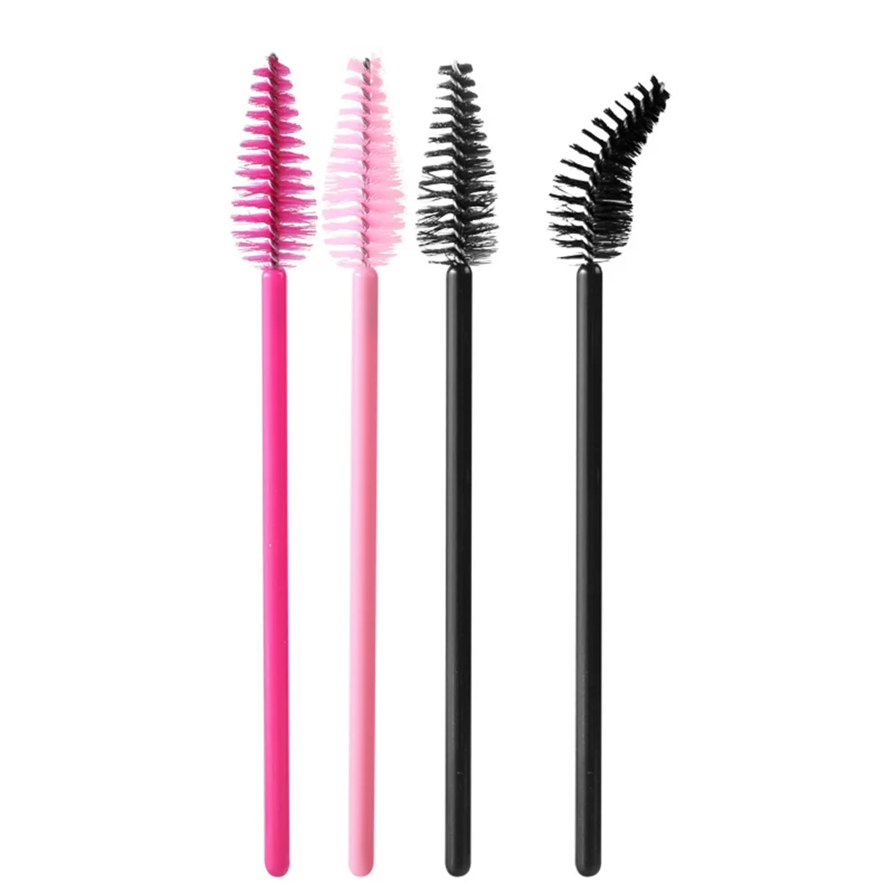 

50Pcs Eye Lash Makeup Brush Disposable Eyelash Mascara Wands for Smooth Application No More Clumping Disposable Mascara Wands