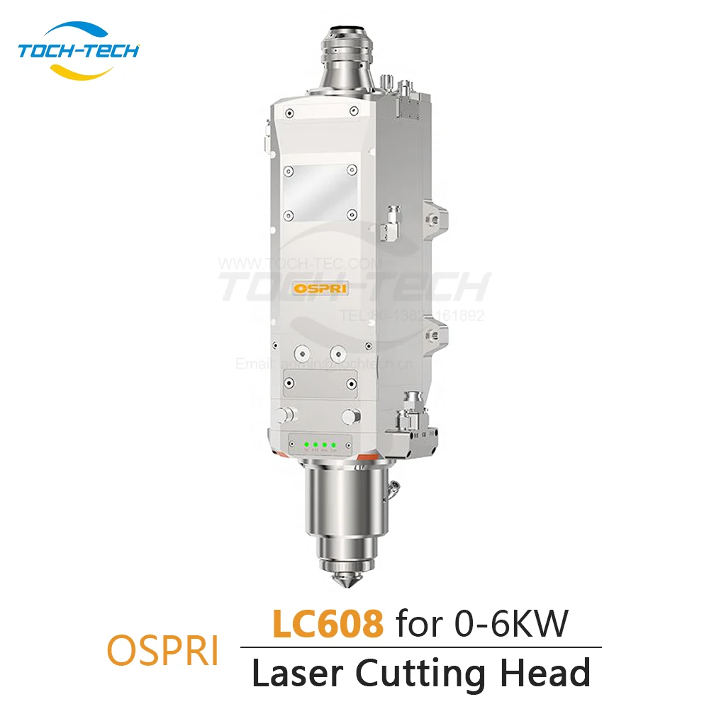 Auto Focusing Cutting Head Tochtech 0-6kw QBH OSPRI LC608 Fiber Laser Cutting Head for Laser Cutting