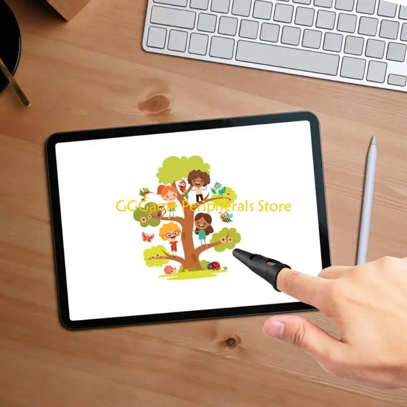 U55B Reusable Silicone Finger Guards Screen Finger Cots Cover for Mobile Devices