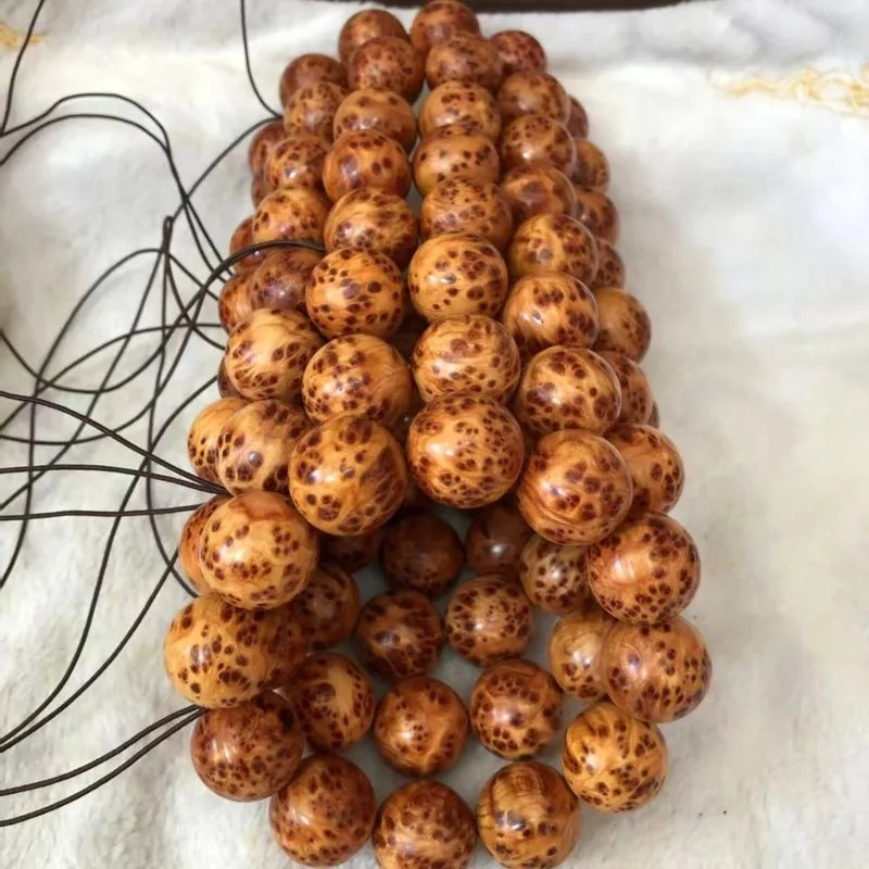 Sichuan Chinese Cypress Knot Bracelet 2.0 High Oil Content Buddhist Bead Bracelet for Men and Women, Wooden Jewelry Beads