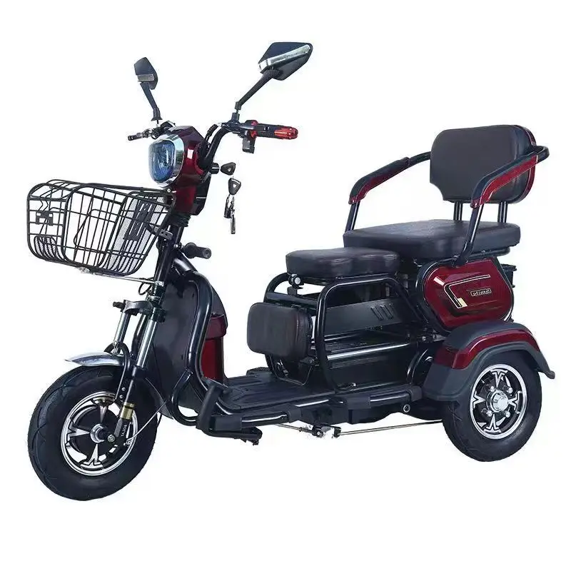 

2023 New model 3 wheels electric scooter 500 w Leisure electric tricycles for the elderly mini electric motorcycle