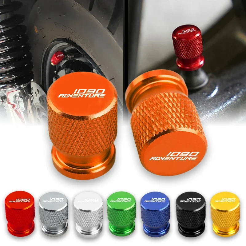 2PCS Tire Valve Stem Caps, Air Caps Cover, Universal for KTM 1090 ADVENTURE 1090 ADV 1090ADV 1090adventure 2015-2024