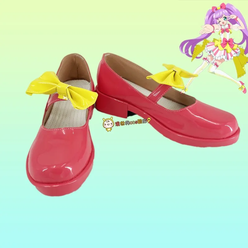 

Pripara Prism Manaka Laala Cosplay Shoes Halloween Anime Fiest Boots