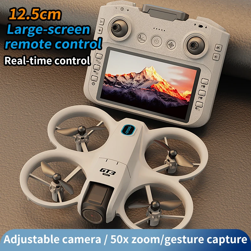 

Новый дрон GT3 2026 года, 8K, 5G, GPS, профессиональный, для аэрофотосъемки, с дистанционным управлением, HD-камерой, квадрокоптер, детская игрушка, БПЛА
