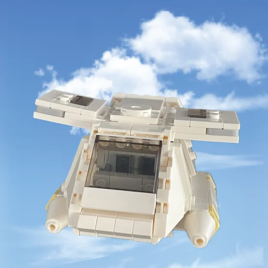 MOC-241170 Shuttlepod Bouwstenen MOC Creatieve Starfighter Accessoires Bouwstenen 261PCS Space Fighter