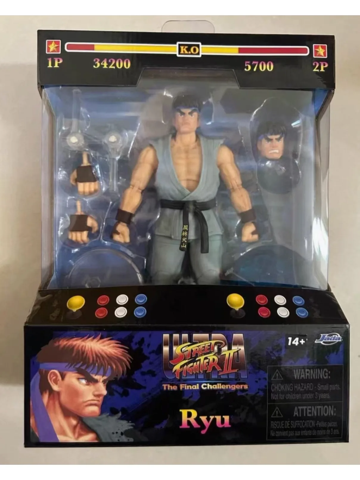 JADA Street Fighter Street Fighter 1/12 Actionfigur Figur Long Lanyi Long
