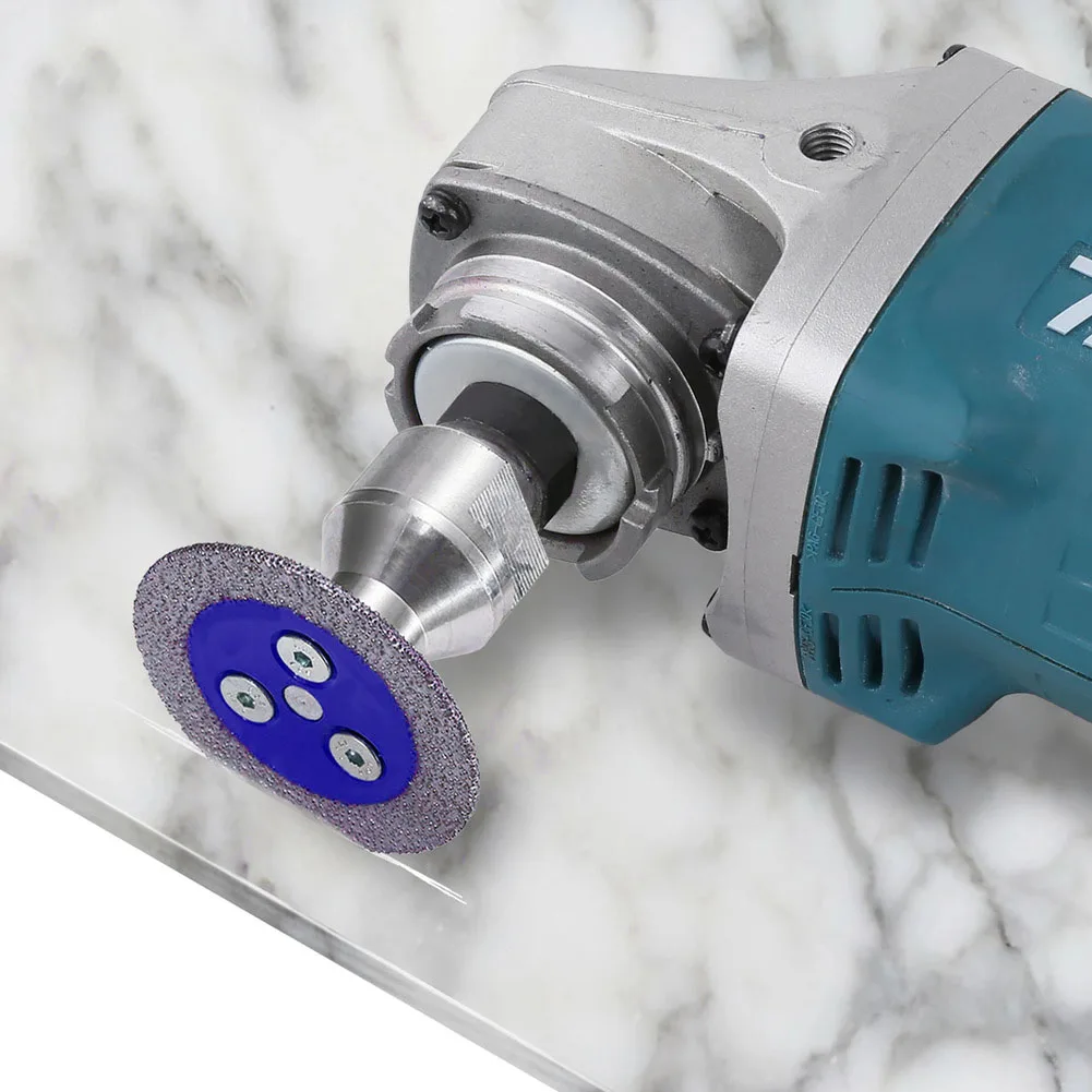 1 個 M14 フランジ研削ディスク用大理石真空ろう付けダイヤモンド彫刻鋸刃切断彫刻/大理石/コンクリート用