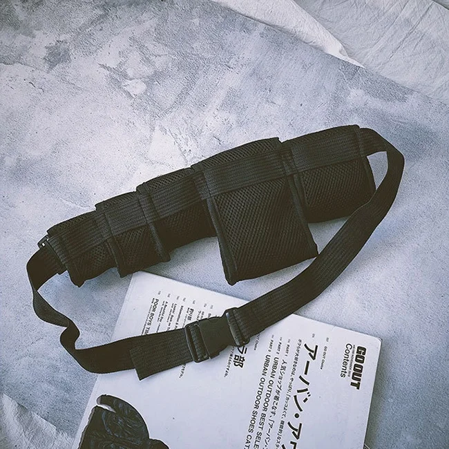 Faionable Borsa sportiva multi-ket Accessori per abiti da performance da donna Marsupio Danza di strada Costume di scena di danza jazz