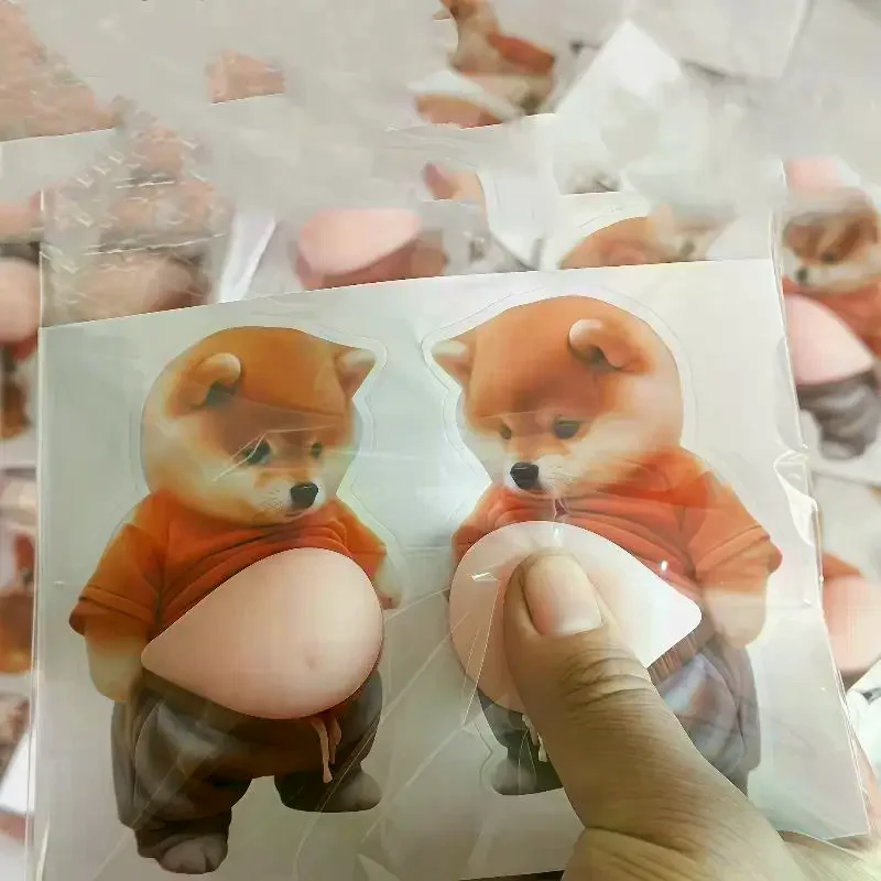 3d-милый-щенок-наклейка-сжимаемый-чехол-для-телефона-украшение-детский-день-рождения-праздничные-принадлежности