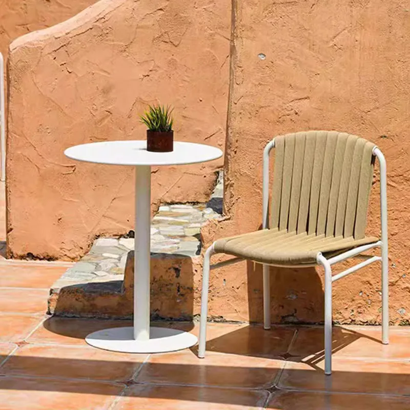 Outdoor sofa sunscreen small apartment single casual  chair