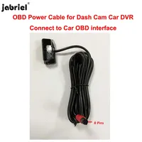 Jabriel OBD Power Cable for Car Dvr Video Recorder 8 Pin Plug And Play Dash Cam Camera Power Cord Connect to Car OBD interface