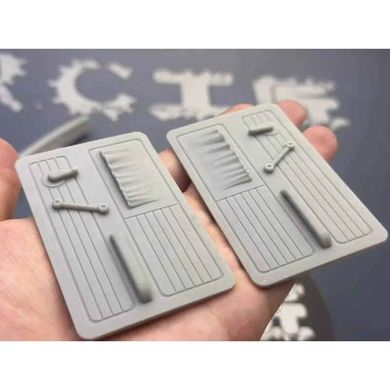 أداة التحكم المركزية المحاكاة لوحة داخلية أجزاء الديكور الداخلي المقاوم للماء لـ Tamiya Golden Beetle Sand Scorcher