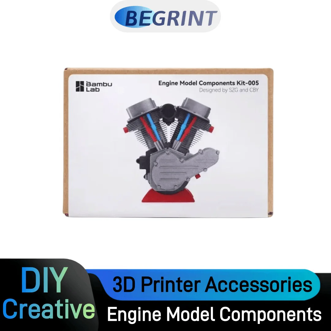 

Begrint 3D-печать DIY креативная модель компоненты двигателя стандартные детали комплект подарки аксессуары для 3D-принтера