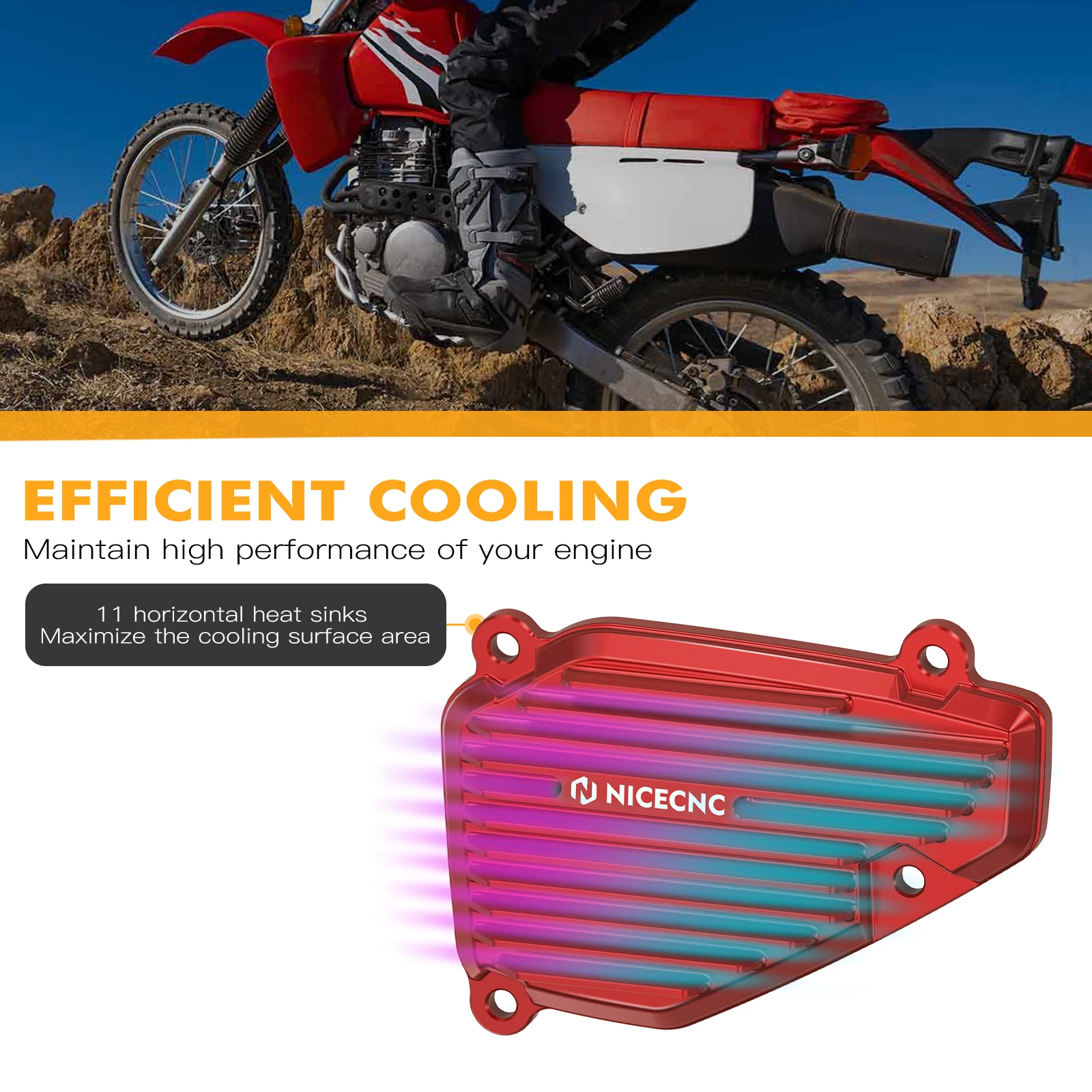 NICECNC For Beta RR 300 RR 250 X-Trainer 300 Xtrainer 250 2013-2024 2023 2022 Left Power Valve Cover Guard Protector RR300 RR250
