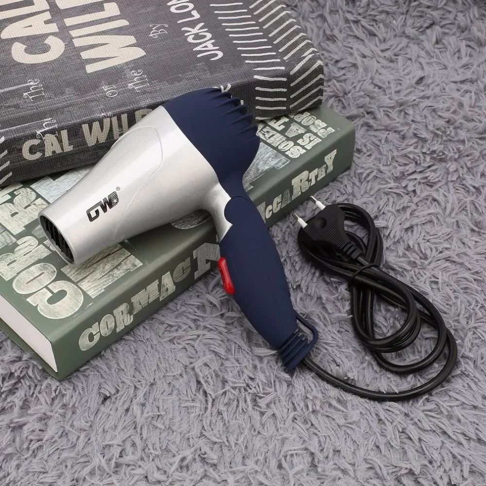 Portable Foldable 1500W Hair Dryer - Compact, Hot Wind, Low Noise - for Outdoor Travel Styling