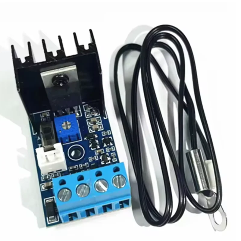 Moduł automatycznego sterowania temperaturą wentylatora DC 12V 1A, regulator prędkości wentylatora obudowy PC CPU, termostat PWM, regulator prędkości. — zdjęcie produktu 5