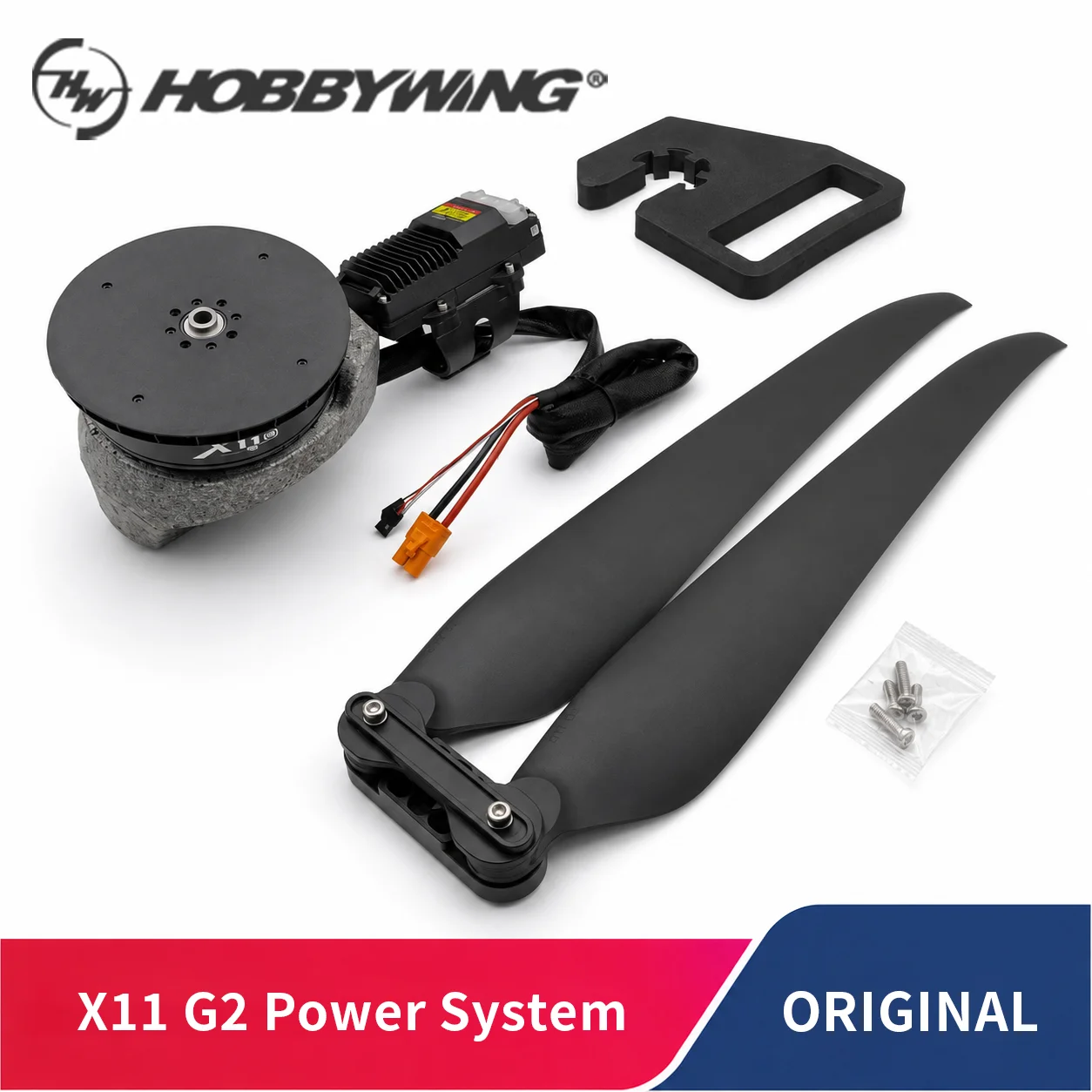 Hobbywing X11 G2 Motor Power System 4314 Fold Propeller Integrated Drone Propulsion System Max Thrust 32kg For Agricultural UAV