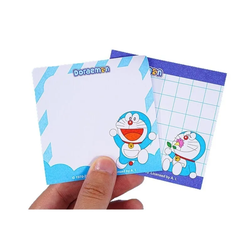 4pcs Doraemons Sticky Notes Anime School Office Supplies Cute Memo Pad 28 Sheets Stationery Notepad Schedule Planner Sticker