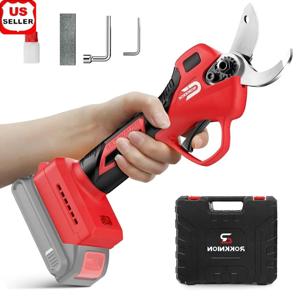 

Electric Pruning Shears 1.2in Cutting Diameter Milwaukee Compatible Brushless Motor Cordless Lightweight Garden Tool Durable