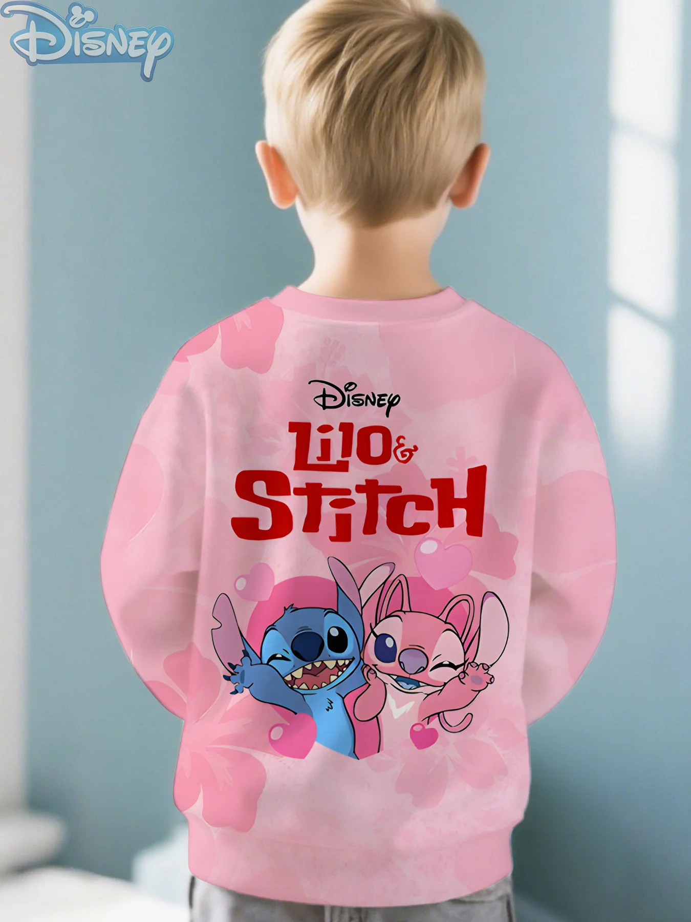 ثلاثية الأبعاد غرزة طباعة البلوز حية مثيرة للاهتمام 4 14 سنة ملابس يومية الخريف الشتاء ملابس خارجية 2025 موضة جديدة مستديرة الرقبة Sw