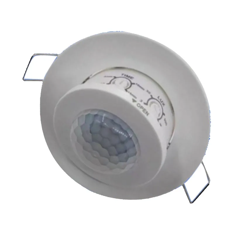 

110V-220V embedded infrared human body sensor switch angle-adjustable delay ceiling light motion sensor