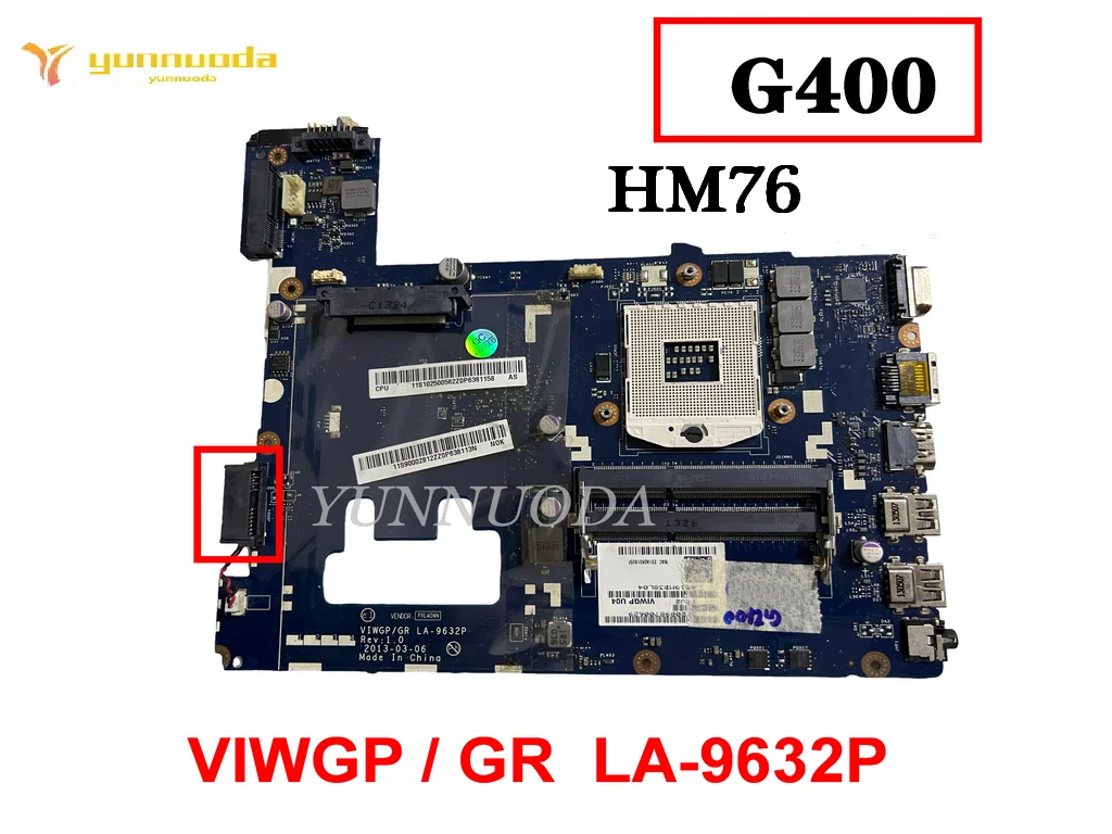 

LA-9632P for Lenovo G400 G500 Laptop motherboard HM70 HM76 VIWGP GR 100% tested good