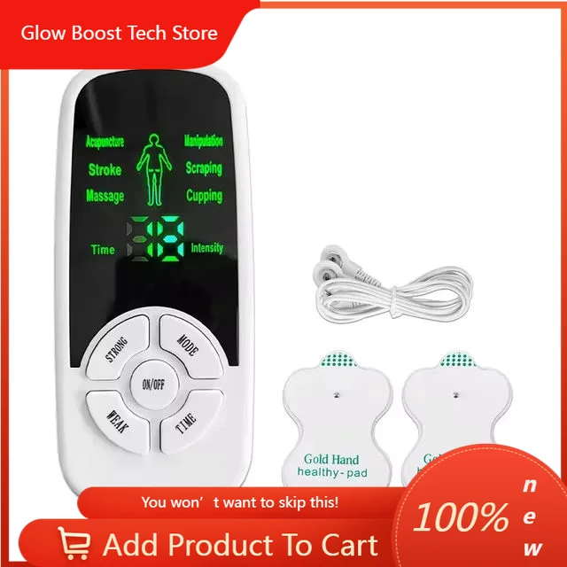 

Цифровой электронный импульсный массажер NYSmart Library для облегчения боли в шее и плечах