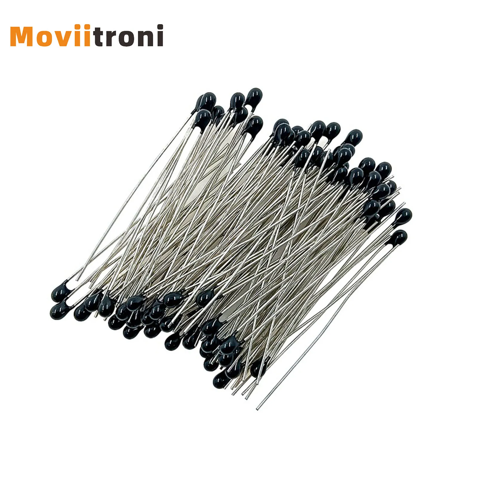 

10PCS NTC Thermistor B3950 Probe Strap Wire MF52B MF52D 10K 100K1% Temperature Control Sensor