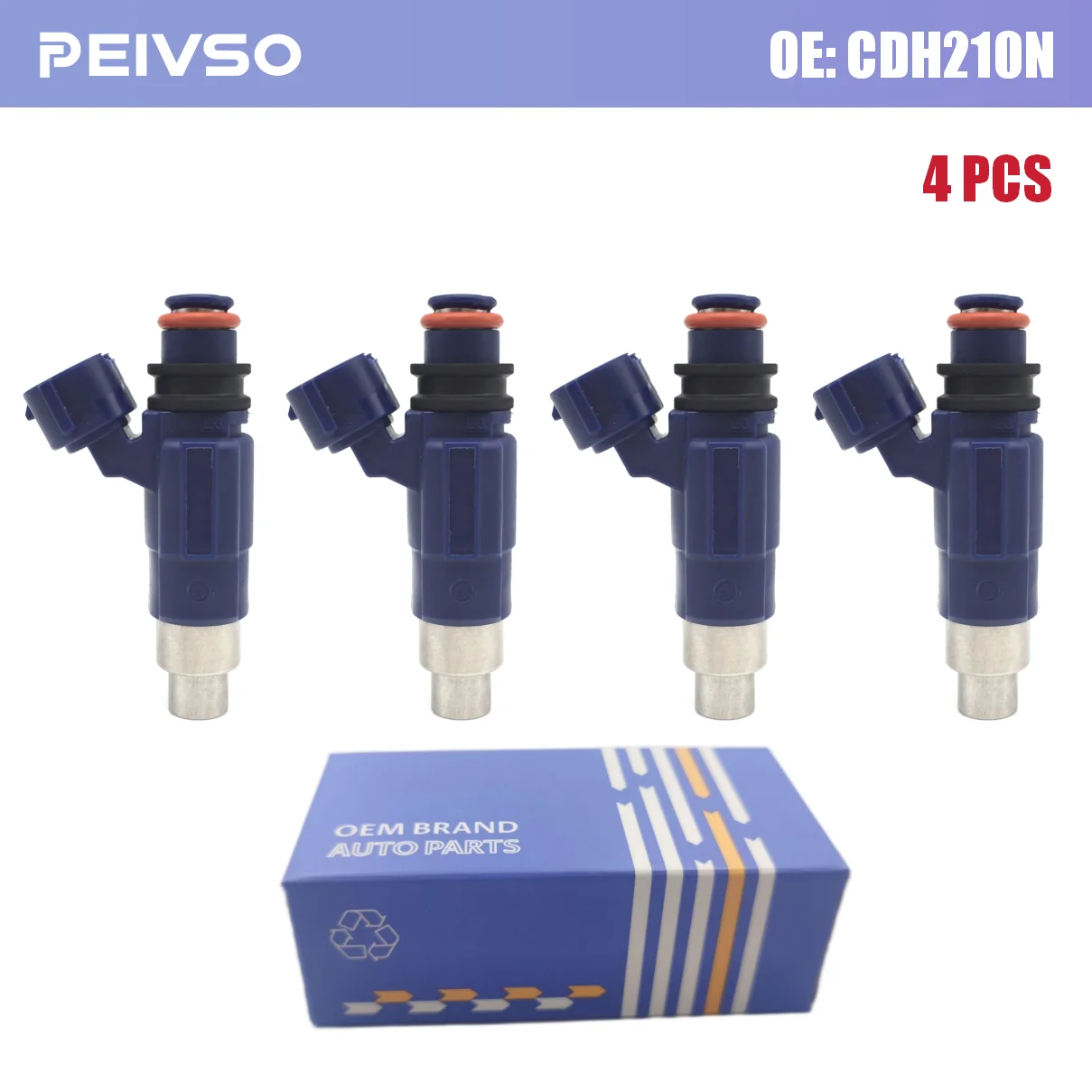4PCS OEM CDH210N 60E-13761-00-00 MD325455 Fuel Injectors Fits For MITSUBISHI DIAMANTE F31A F41A 6G73