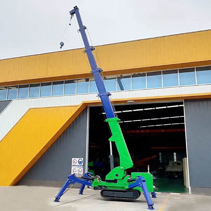 

High Quality Spider Crane 3Ton Remote Control Hydraulic Mini Spider Crane Secure High Performance Articulated Boom Lift