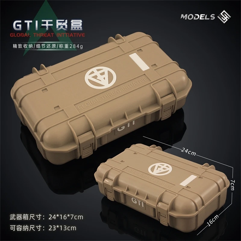 Operator Empty Model Case Plastic Figure Storage Container Collectors Display Desk Organizer Gift For Gamers And Teens