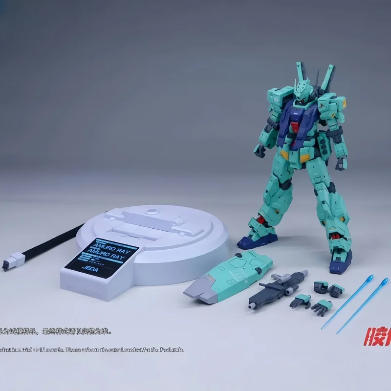 Novo em estoque cola cara estrela segunda edição amuro tipo especial mg jetta aço montagem modelo figura de ação exibição brinquedos presentes