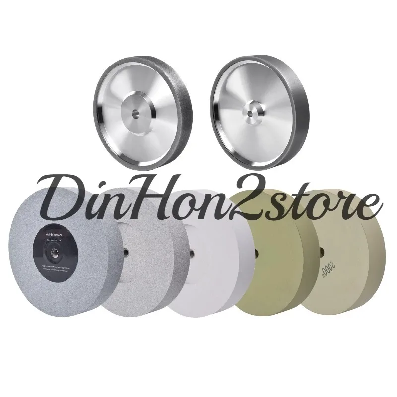 Special grinding wheel for water-cooled knife sharpener 8 inch 220 mesh 500 mesh 1000 2000 mesh sharpener kitchen knife scissors