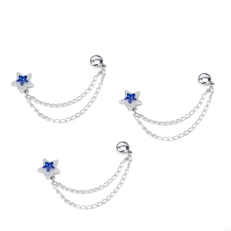 Fissante a clip per pantaloni per pantaloni magnetici