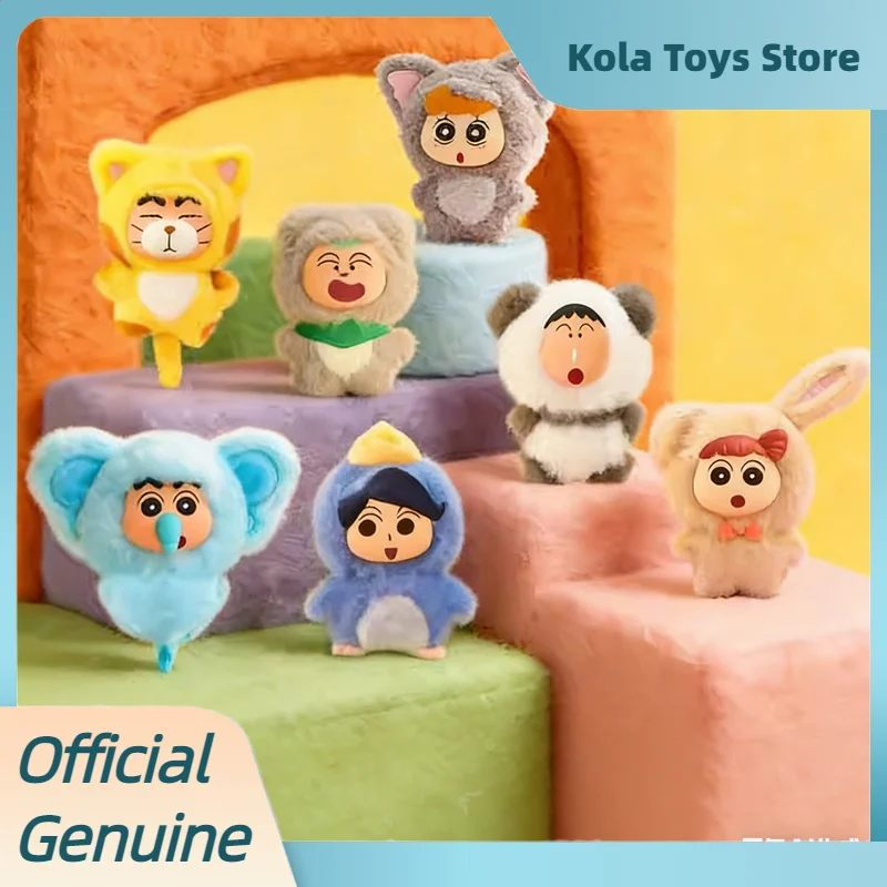 

Genuine Crayon Shin-Chan Spring Festival Series Vinyl Plush Blind Box Pendents Cute Mystery Box Decoration Toys Birthday Gift