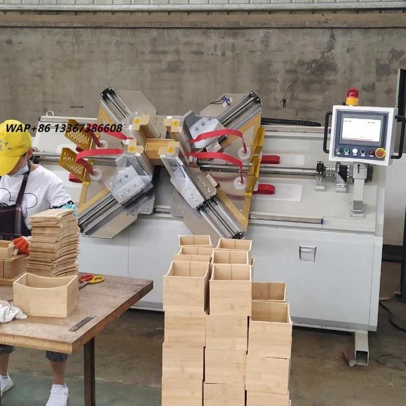 Efficiency High Frequency Wooden Drawer Box Glue Assembly Clamp Machine