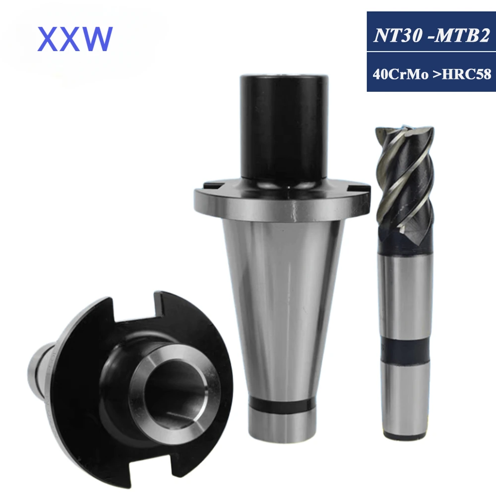 XXW NT30-MTB2 MTB2 NT30 Intermediate sleeve For milling machine to sleeve Taper Shank Drill Bit Milling Cutter NT30