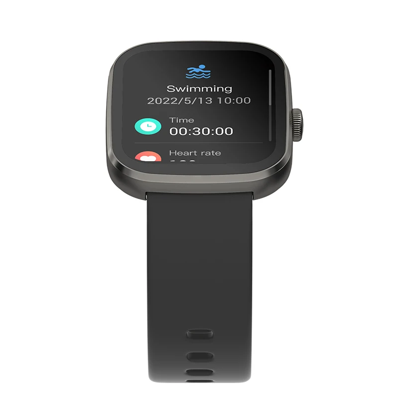 IMIKI Frame2Llite Smartwatch 1.96" TFT Display  Support 100+ Sports  Modes Monitor daily activities Square Watch